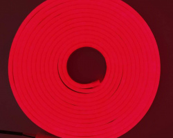 ROLLO DE NEON 5 MTS 12V ROJO