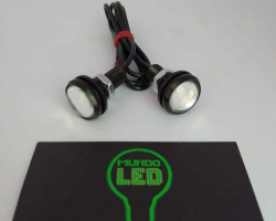 OJO DE AGUILA BLANCO 3 WATTS 12 VOLTS